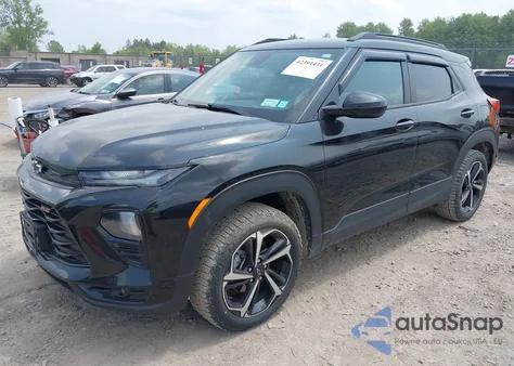 2021 Chevrolet Trailblazer Awd Rs из США, поврежденный, VIN KL79MUSL4MB026439